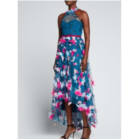 NEW Marchese Notte Halter Dress - Picture 1 of 11